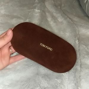 Tom Ford Sunglasses Case W/ Cloth